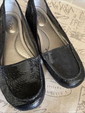 Black Leather Loafers